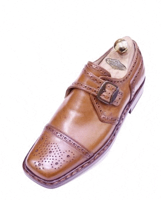 One strap classic angular shoes 303-04 (1)